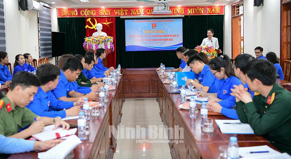 Triển khai nhiệm vụ công tác Đoàn và phong trào thanh, thiếu nhi quý II