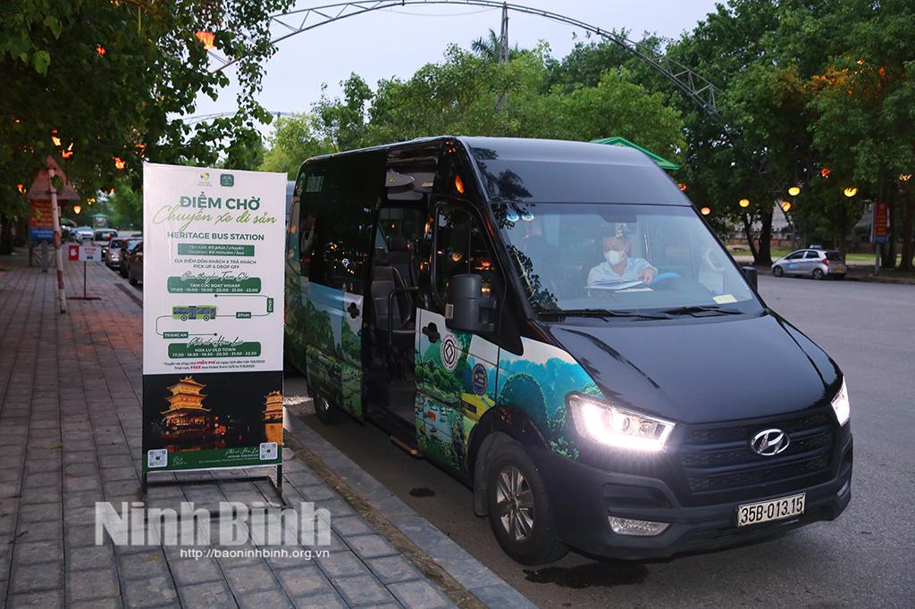 Khai trương "Chuyến xe Di sản" phục vụ miễn phí du khách