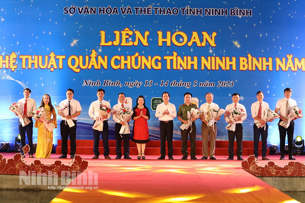 Khai mạc Liên hoan nghệ thuật quần chúng tỉnh Ninh Bình năm 2023