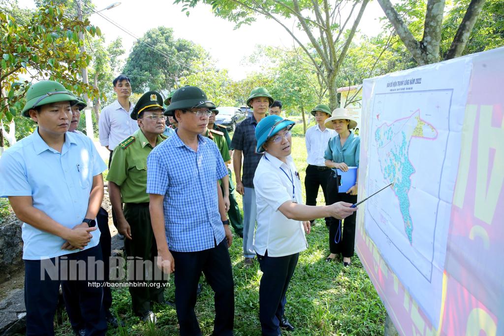 Kiểm tra công tác phòng cháy, chữa cháy rừng tại huyện Nho Quan và thành phố Tam Điệp