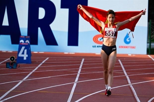 Vietnamese athletes win two medals at fifth Asian U18 Athletics Championship