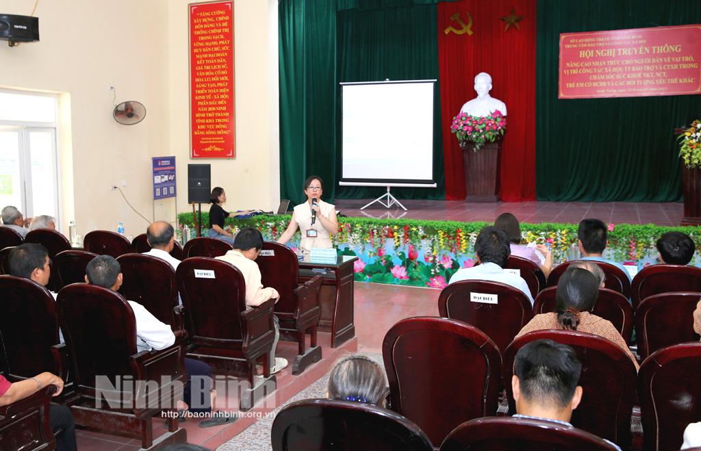 Truyền thông về công tác xã hội tại huyện Hoa Lư