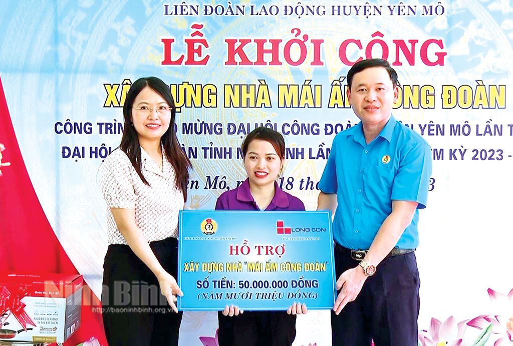 Yên Mô khẩn trương thực hiện chính sách hỗ trợ nhà ở cho hộ nghèo