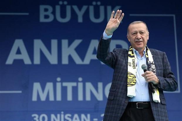 Lãnh đạo nhiều nước chúc mừng ông Erdogan đắc cử Tổng thống Thổ Nhĩ Kỳ