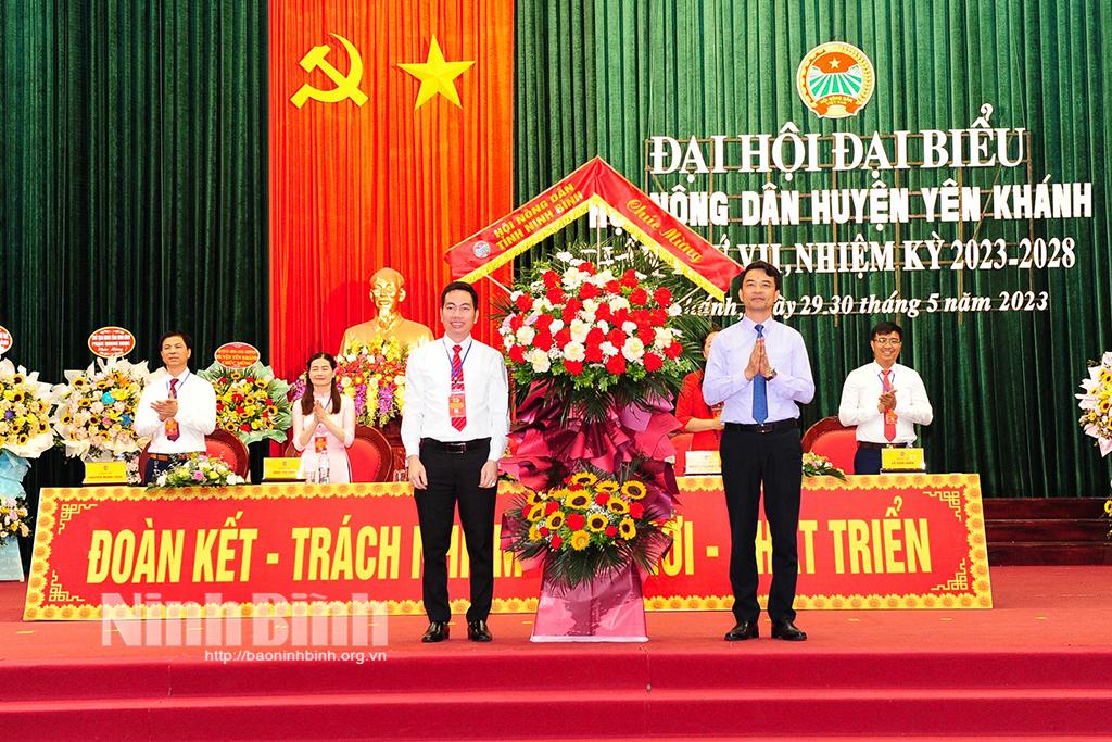 Đại hội đại biểu Hội Nông dân huyện Yên Khánh nhiệm kỳ 2023 -2028