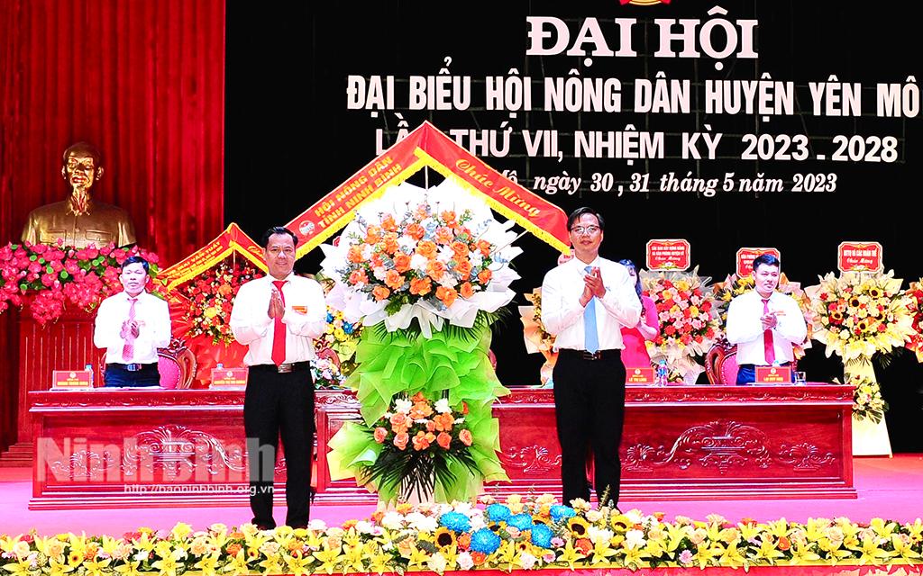 Đại hội đại biểu Hội Nông dân huyện Yên Mô nhiệm kỳ 2023 - 2028