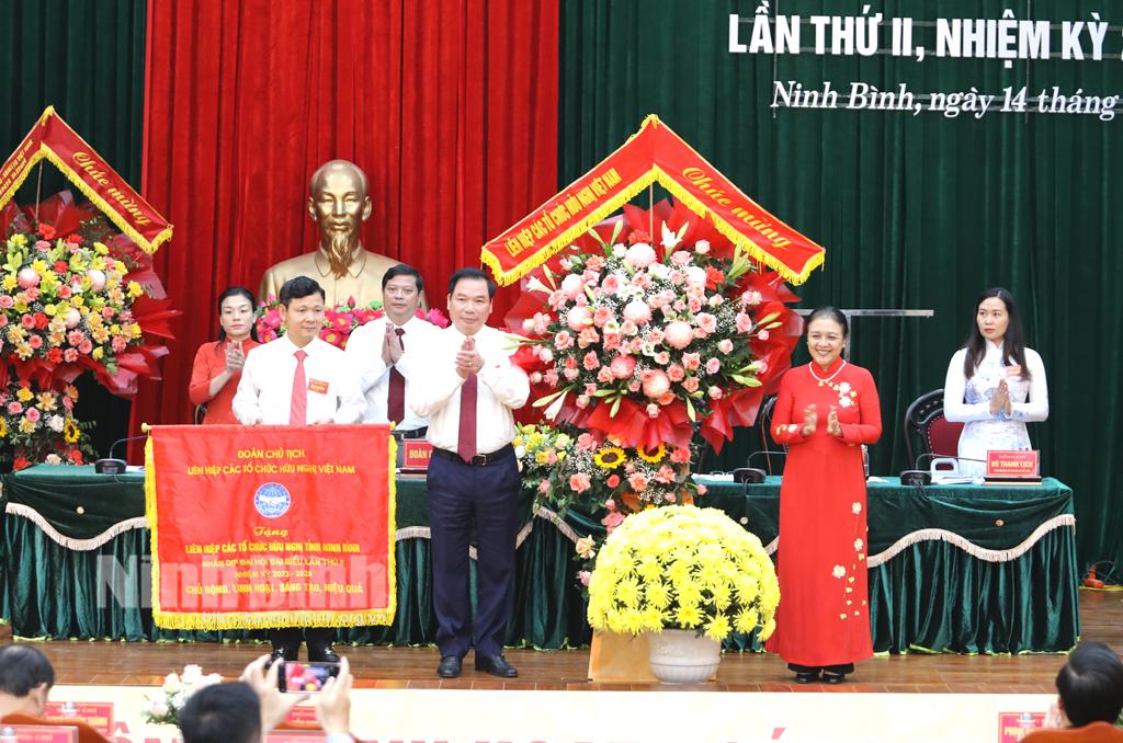 Đại hội đại biểu Liên hiệp các tổ chức hữu nghị tỉnh Ninh Bình lần thứ II