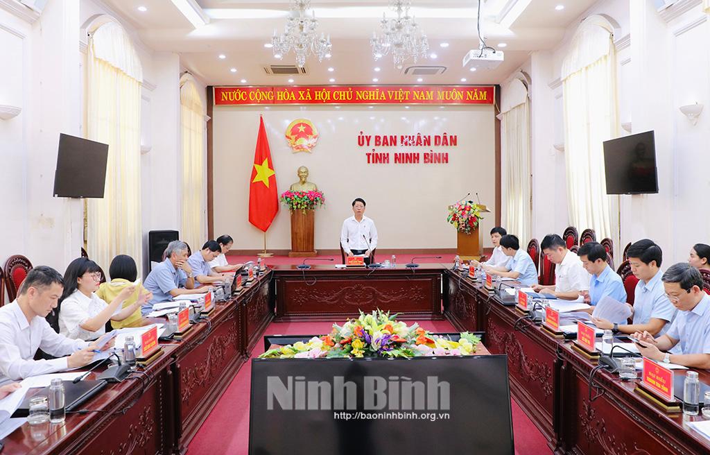 Hội nghị tham gia ý kiến vào dự thảo các nội dung trình tại kỳ họp thường lệ giữa năm, HĐND tỉnh khóa XV