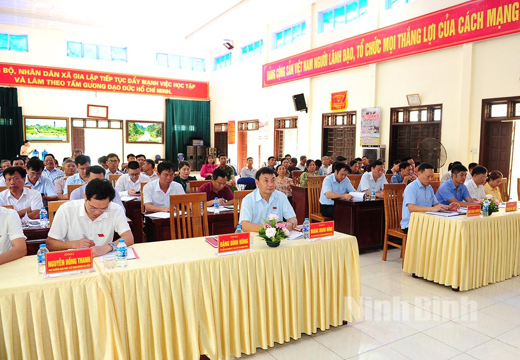 Đại biểu HĐND tỉnh tiếp xúc cử tri