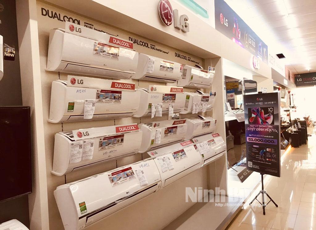 Thị trường điện lạnh vào mùa cao điểm