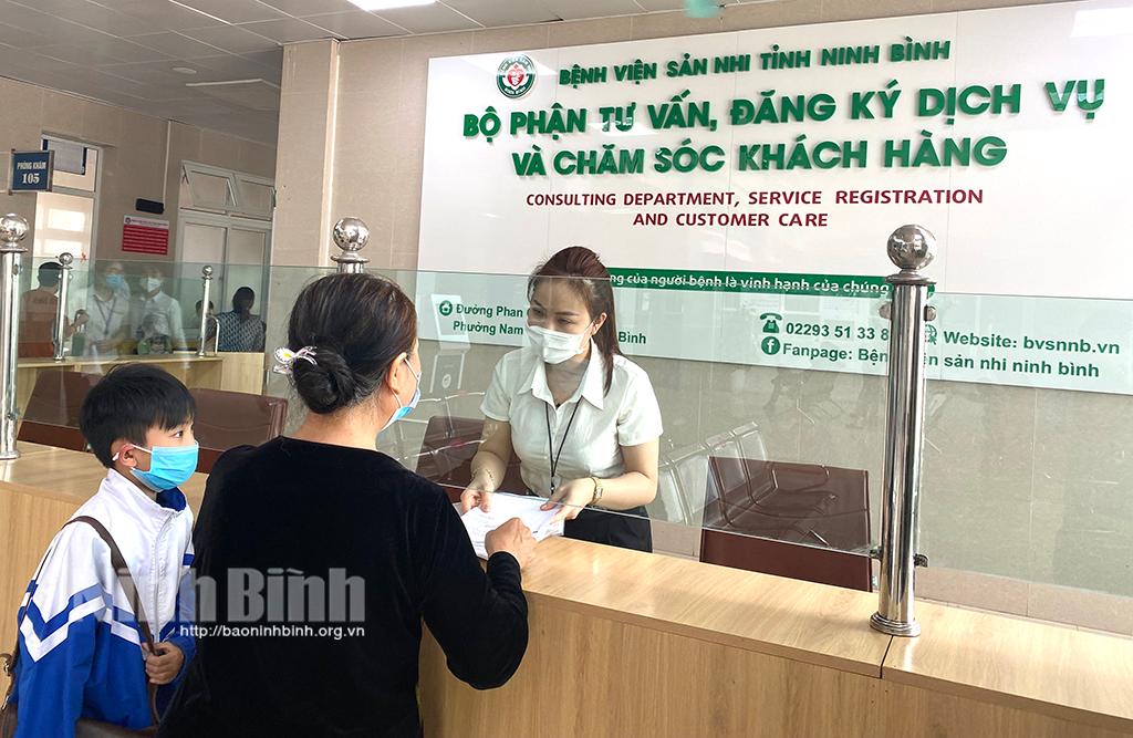 Bệnh viện Sản - Nhi Ninh Bình: Công tác xã hội kết nối yêu thương, vừa lòng người bệnh