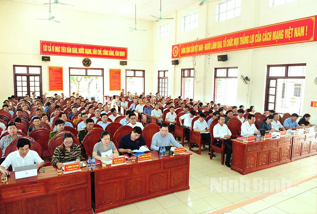 Đại biểu HĐND tỉnh tiếp xúc cử tri