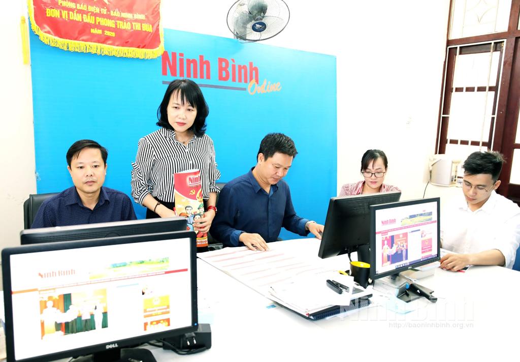 Báo chí đa phương tiện: Thách thức của những người làm Báo Ninh Bình
