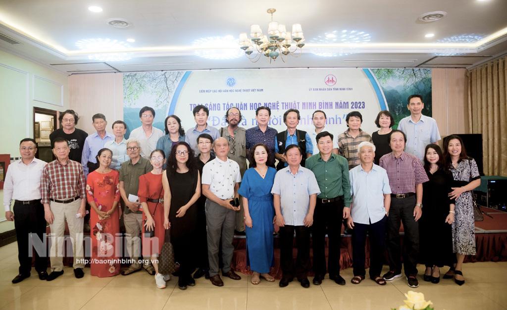 Khai mạc Trại sáng tác văn học nghệ thuật tỉnh Ninh Bình năm 2023
