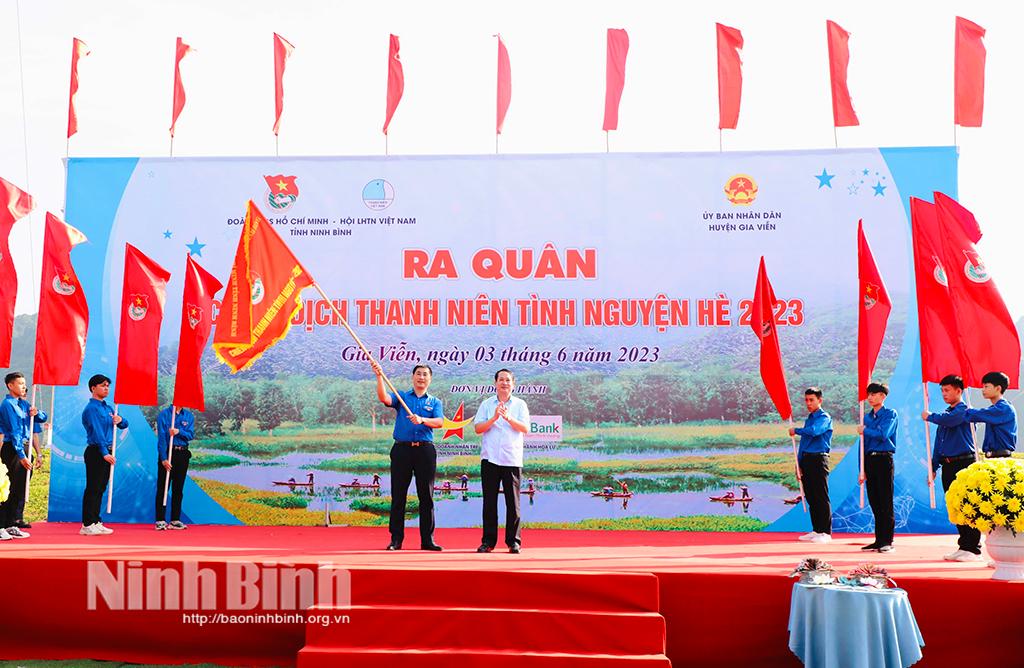 Ra quân chiến dịch Thanh niên tình nguyện hè năm 2023