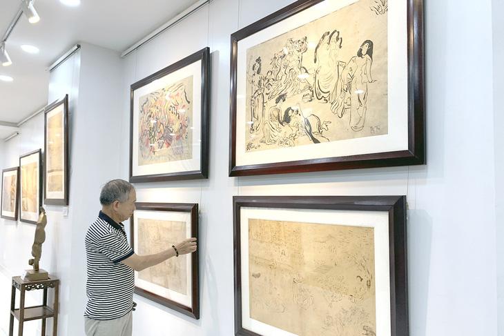 Triển lãm các phác thảo của danh họa Nguyễn Gia Trí
