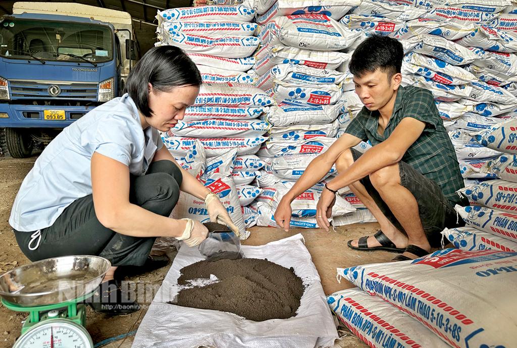 Không để nông dân thiệt hại vì phân bón kém chất lượng