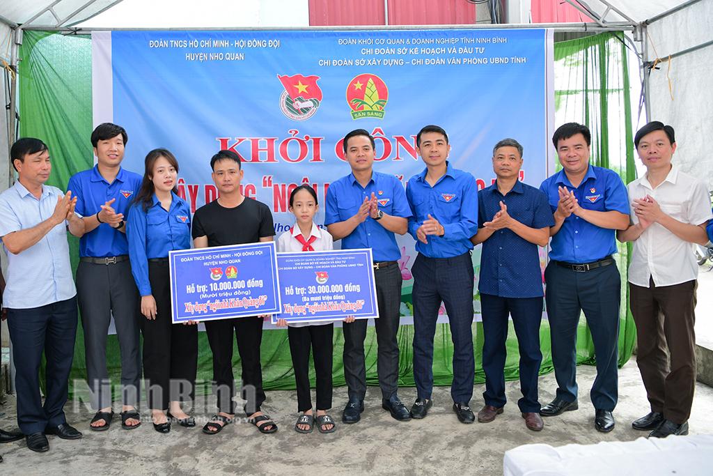 Nho Quan ra quân chiến dịch thanh niên tình nguyện hè năm 2023