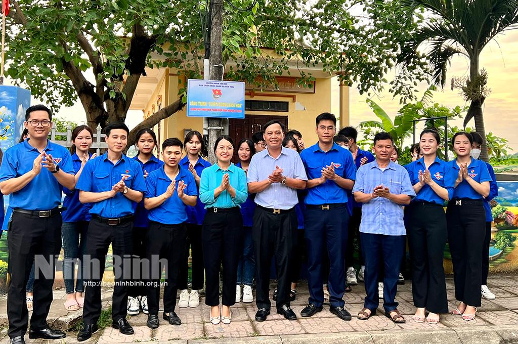 Huyện đoàn Yên Mô ra quân chiến dịch Thanh niên tình nguyện hè 2023