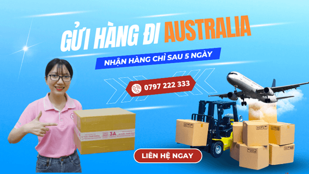 Bảng giá gửi hàng đi Úc mới nhất 2023