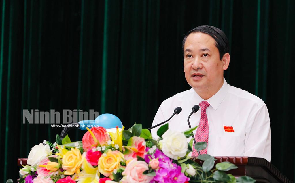 Diễn văn bế mạc kỳ họp thứ 15, HĐND tỉnh khóa XV