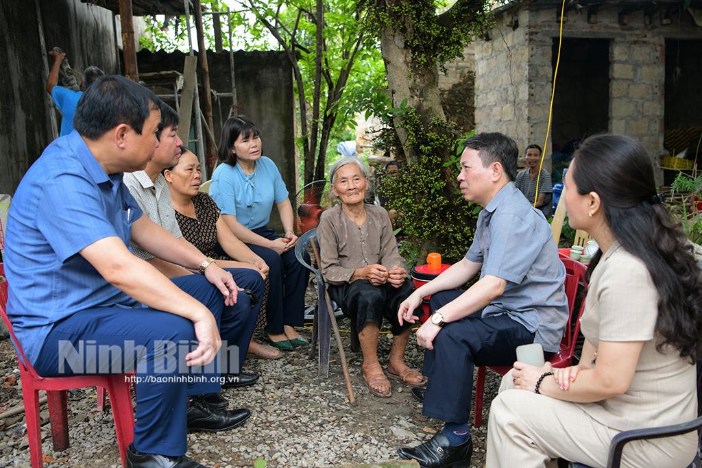 Nho Quan đẩy nhanh việc thực hiện chính sách hỗ trợ xây dựng, sửa chữa nhà ở cho hộ nghèo