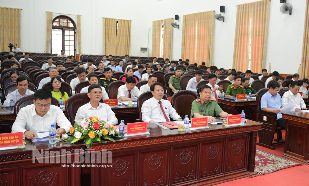 HĐND huyện Yên Mô khóa XIV tổ chức kỳ họp thường lệ giữa năm 2023