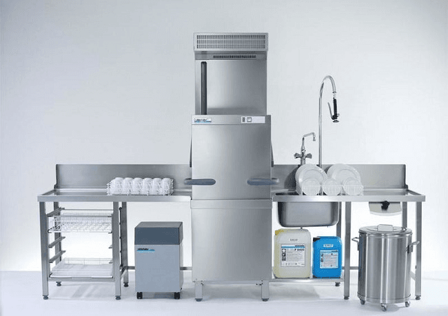 Tăng cường tiêu chuẩn vệ sinh với máy rửa chén công nghiệp Âu Việt Corp