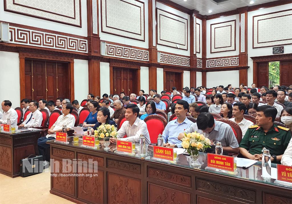 HĐND huyện Hoa Lư, thành phố Ninh Bình tổ chức kỳ họp thường lệ giữa năm