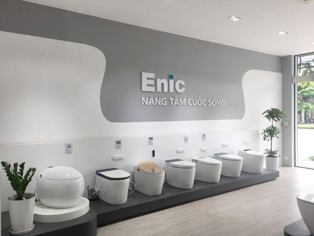 Enic khai trương cửa hàng đại lý độc quyền thiết bị vệ sinh thông minh tại Ninh Bình