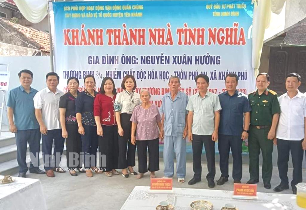 Yên Khánh nhiều hoạt động chăm lo cho người có công với cách mạng
