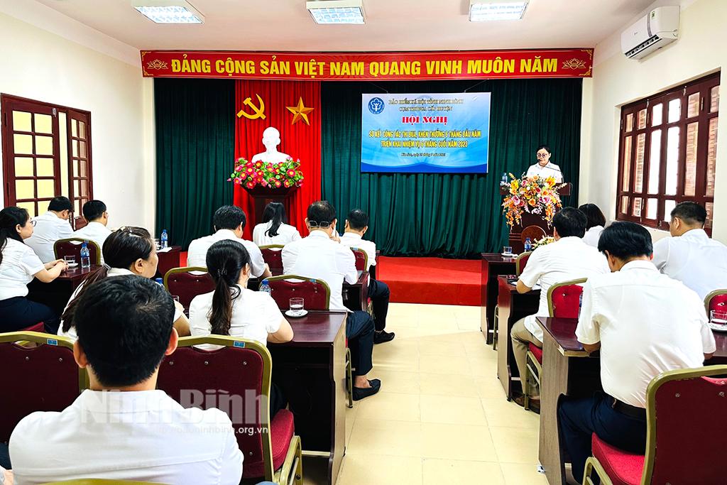 BHXH tỉnh triển khai công tác thi đua, khen thưởng 6 tháng cuối năm