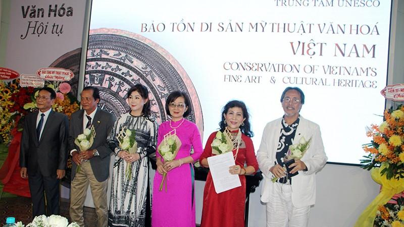 Ra mắt Trung tâm UNESCO Bảo tồn Di sản mỹ thuật văn hóa Việt Nam