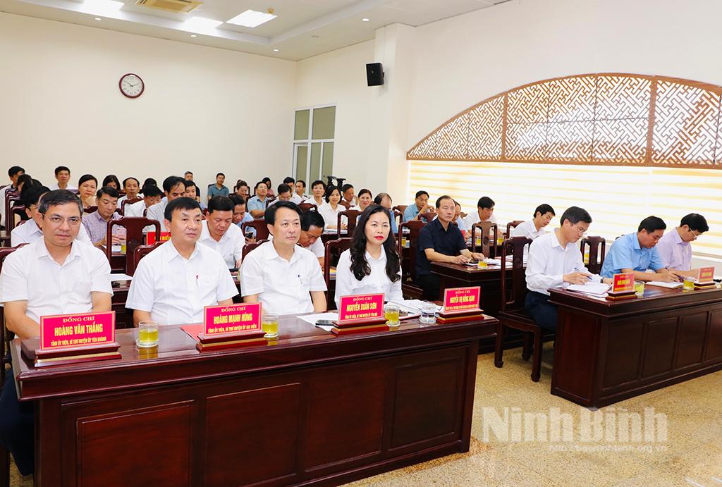 Sơ kết thực hiện Quy chế số 13-QC/TU của Ban Thường vụ Tỉnh ủy