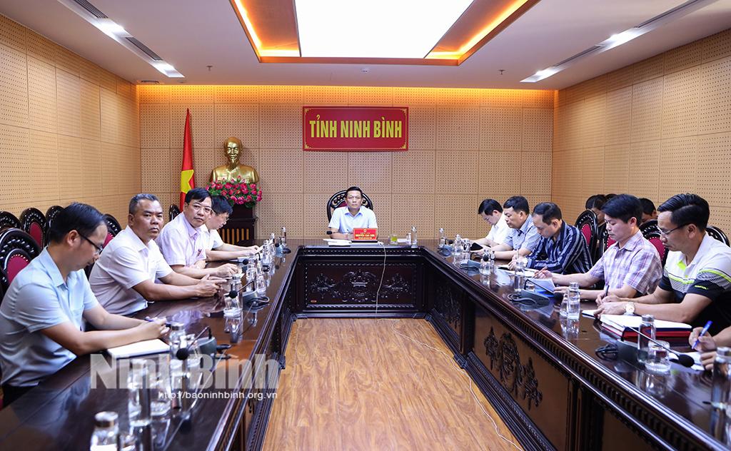 Hội nghị trực tuyến về tình hình thực hiện các dự án đường dây 500kV mạch 3 kéo dài ra miền Bắc