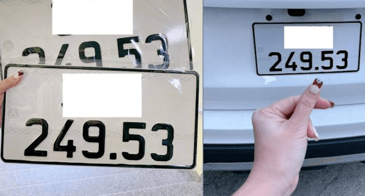 Biển số xe xấu có được xin cấp lại không?