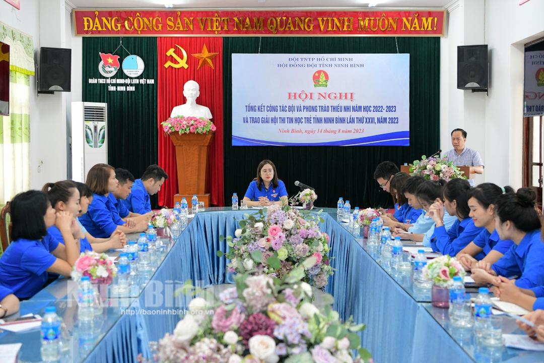 Tổng kết công tác Đội và phong trào thiếu nhi năm học 2022-2023