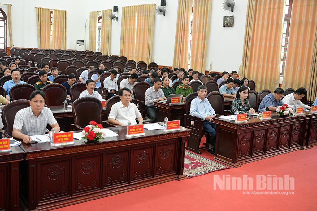 Sơ kết việc triển khai thực hiện thí điểm ứng dụng "Sổ tay đảng viên điện tử" tại Đảng bộ huyện Yên Mô