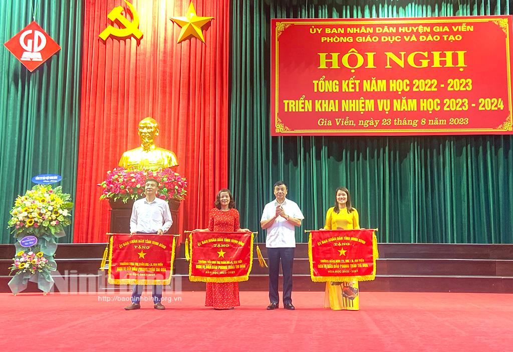 Ngành Giáo dục và Đào tạo Gia Viễn triển khai nhiệm vụ năm học 2023-2024