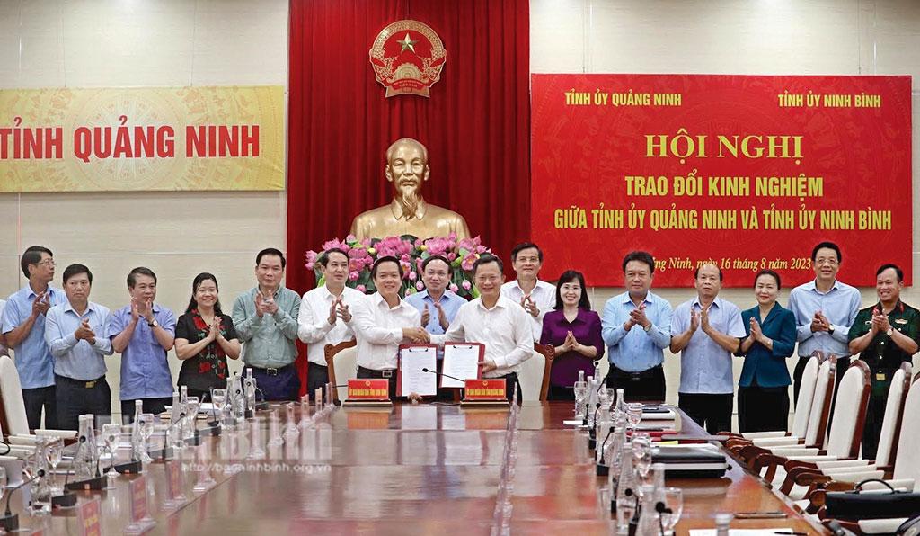 Tăng cường hợp tác, kết nối phát triển liên kết vùng giữa Ninh Bình và Quảng Ninh