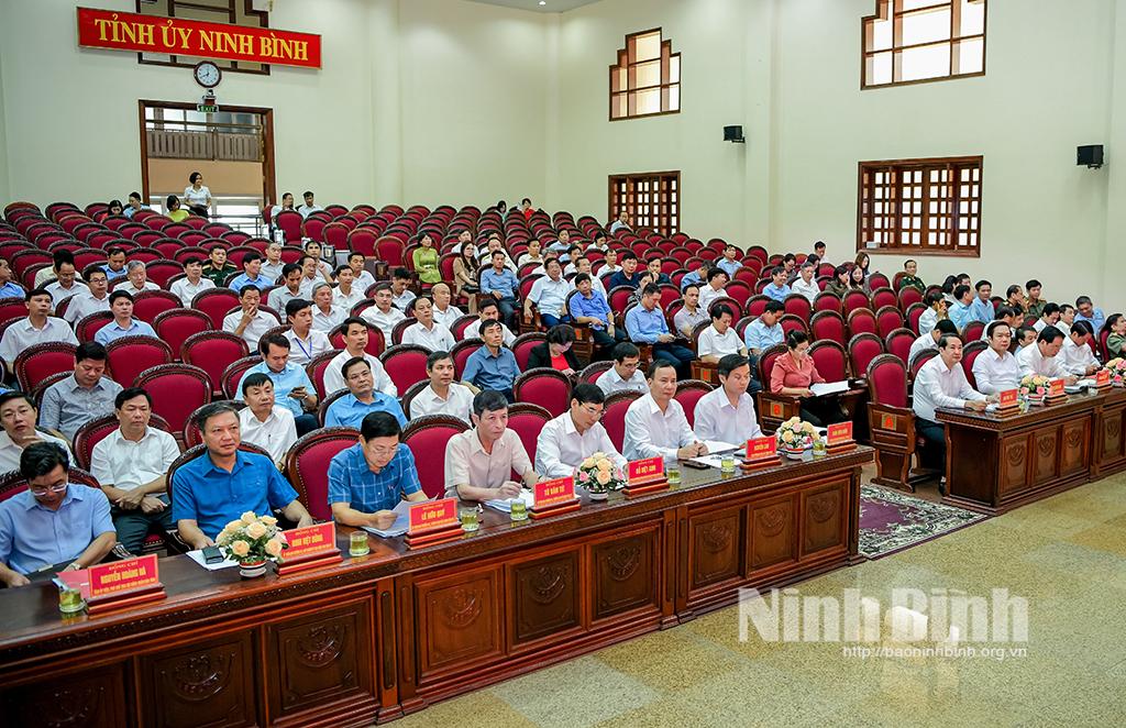 Tỉnh ủy Ninh Bình: Tổng kết 10 năm thực hiện Nghị quyết số 25 của Ban Chấp hành Trung ương Đảng khóa XI