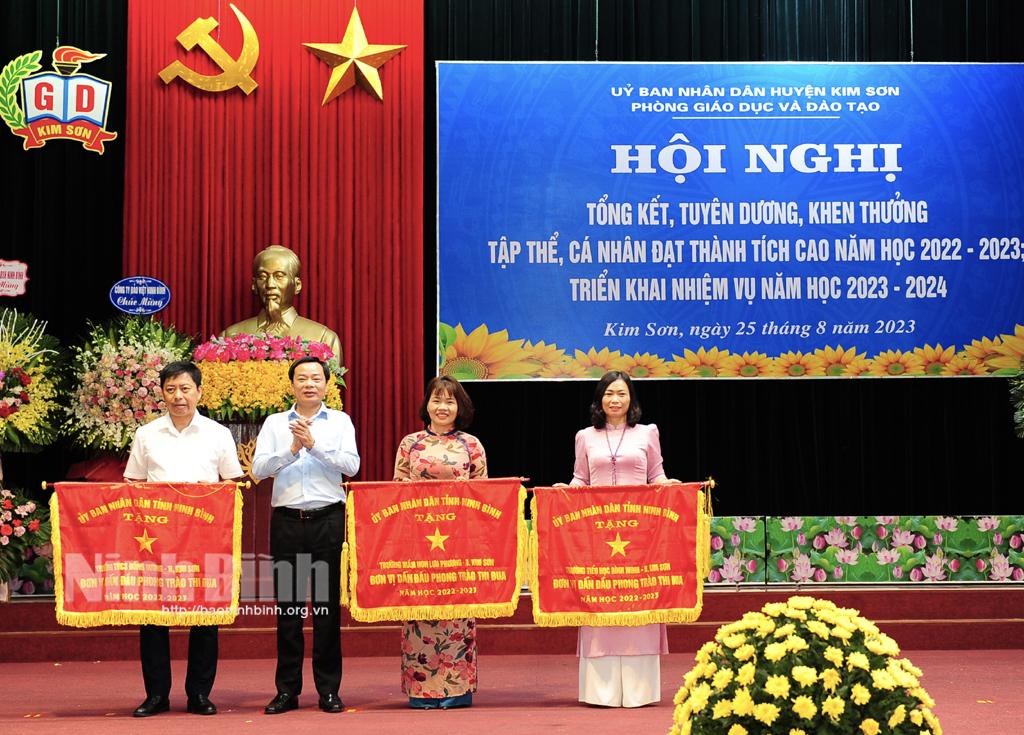 Ngành Giáo dục và Đào tạo huyện Kim Sơn triển khai nhiệm vụ năm học 2023-2024