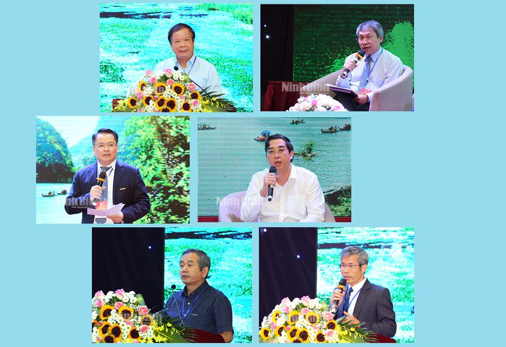 Các tham luận tại hội thảo khoa học "Định dạng bản sắc Ninh Bình gắn với xây dựng thương hiệu địa phương"