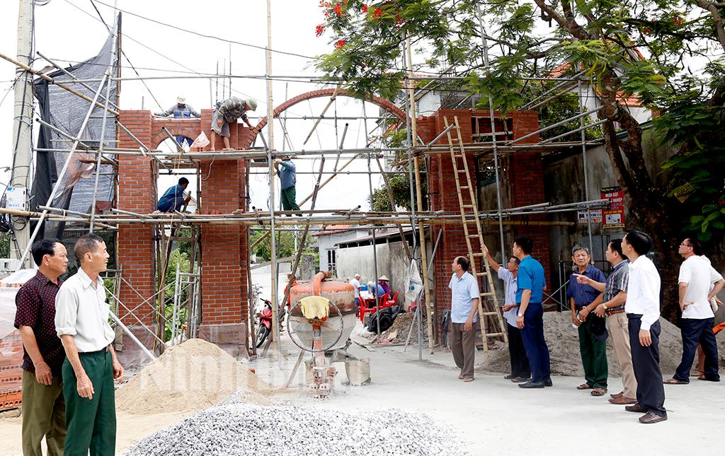 Gia Trấn nỗ lực đạt chuẩn nông thôn mới nâng cao