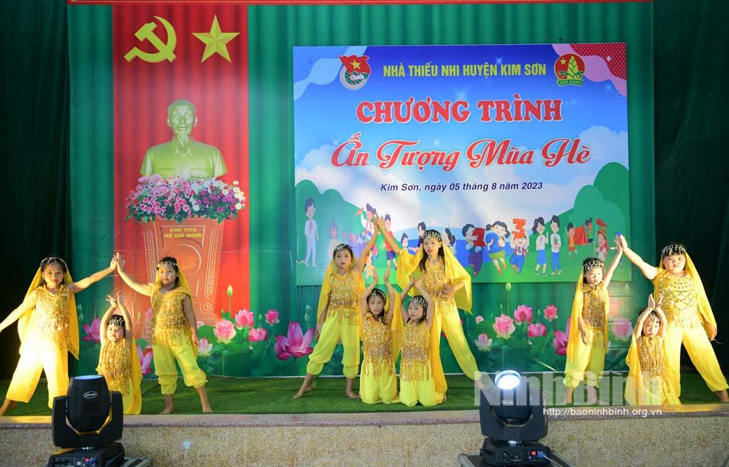 Huyện đoàn Kim Sơn tổ chức chương trình "Ấn tượng mùa hè"