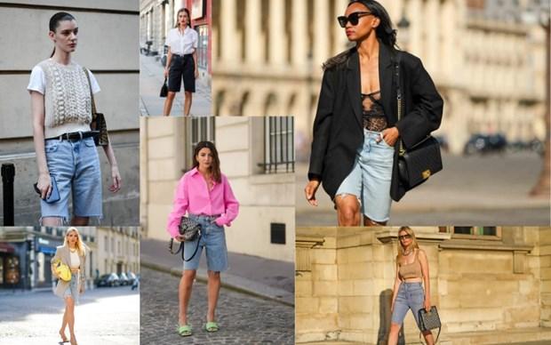 Tỏa sáng ngày cuối Hè với 5 công thức mix&match quần jorts cực chất