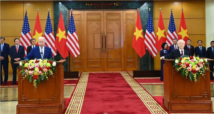 Tổng thống Mỹ Joe Biden rời Việt Nam chiều nay