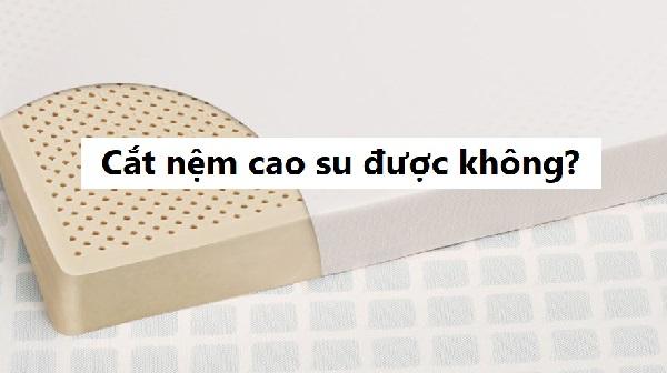 Bật mí cách cắt nệm cao su tại nhà cực đơn giản