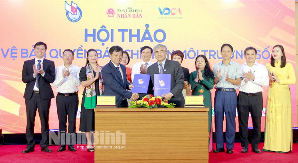 Hội thảo "Bảo vệ bản quyền báo chí trên môi trường số"