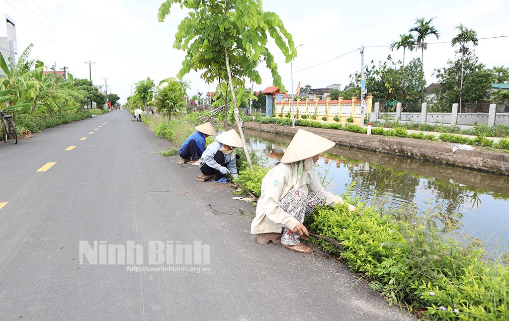 Khánh Thủy bảo vệ môi trường, xây dựng cảnh quan nông thôn